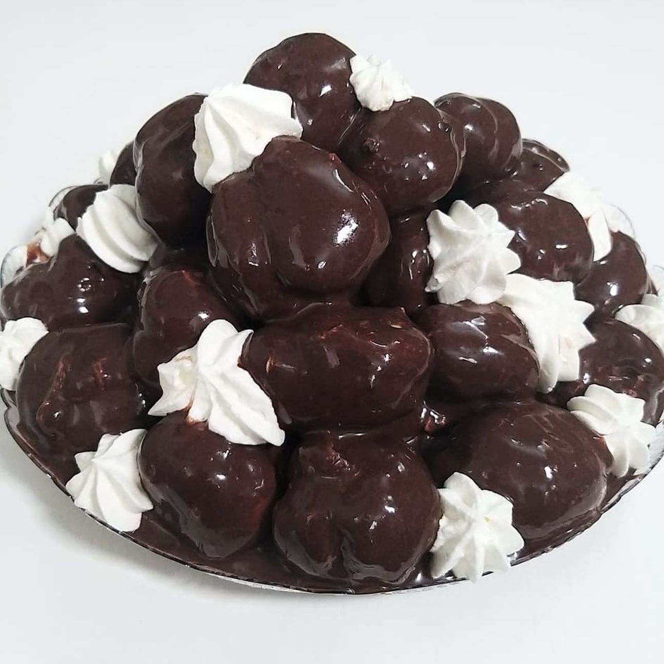 Profitterol con salsa cremosissima