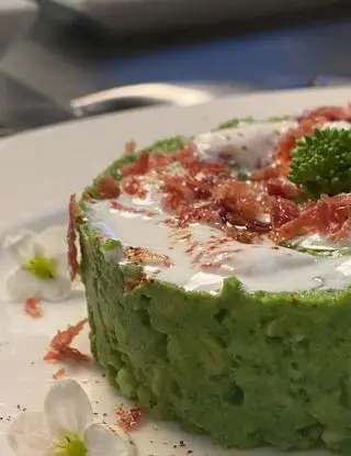 Ricetta TORTINO DI GRANO CON CREMA DI CIME DI RAPA, BURRATA E CAPOCOLLO   di rosi.faggiano