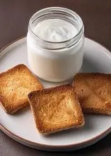 Ricetta Yogurt e fette biscottate