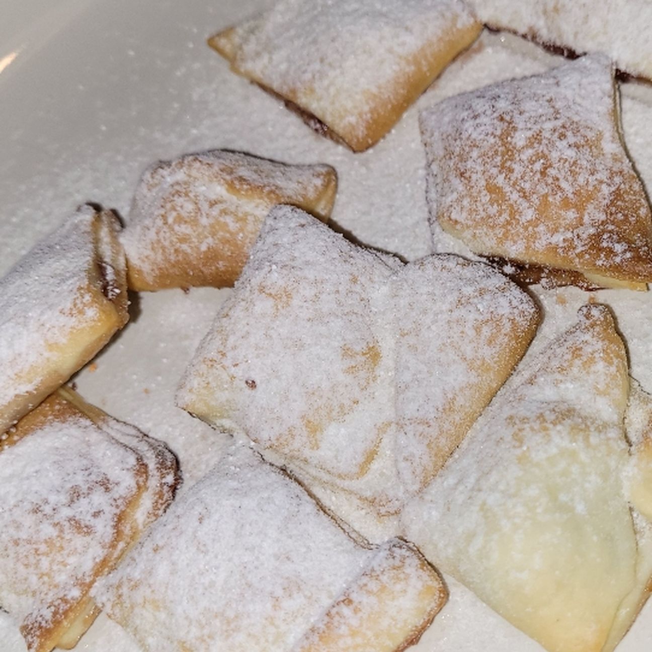 dolcetti di pasta brisè in friggitrice ad aria