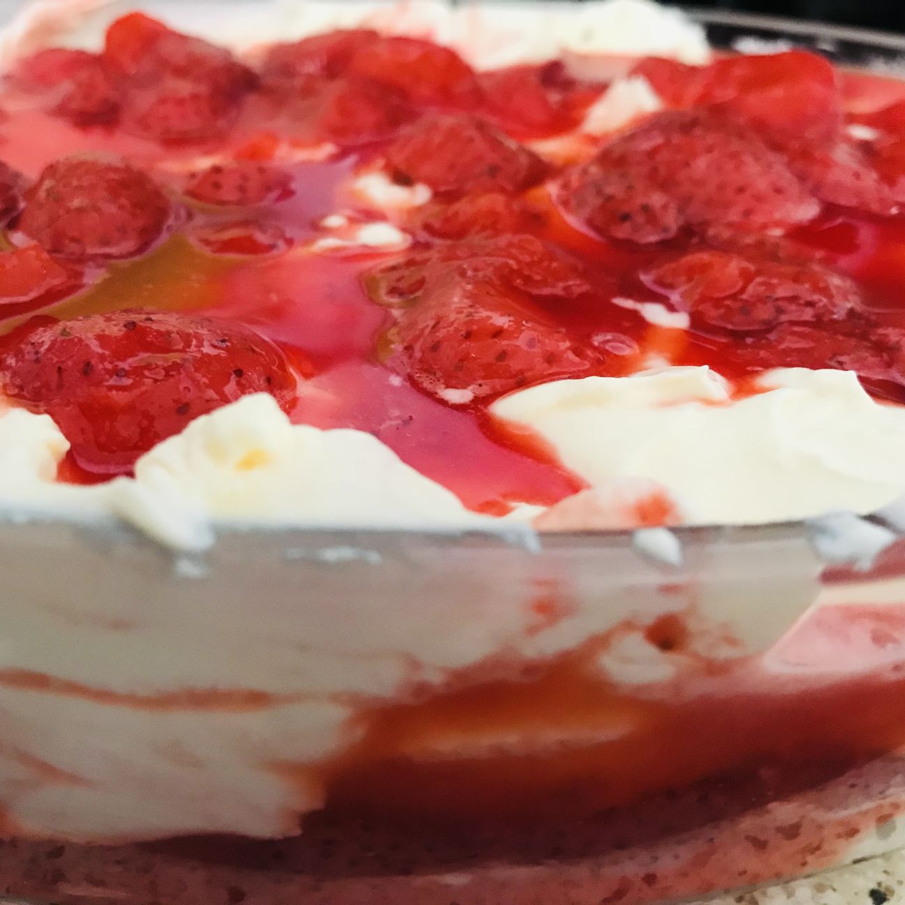 Crema di mascarpone con fragole