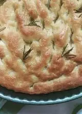 Ricetta Focaccia con Olio, fiocchi di sale e rosmarino