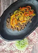 Ricetta Soba noodles con verdure