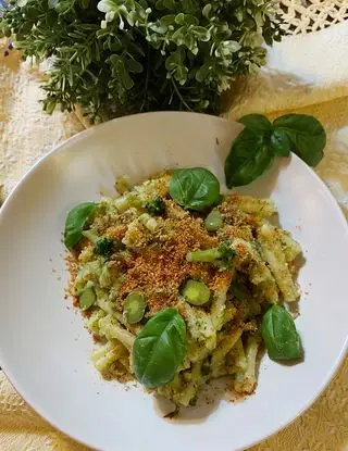 Ricetta Pasta al pesto di broccoletti e fave di angela.ferranti
