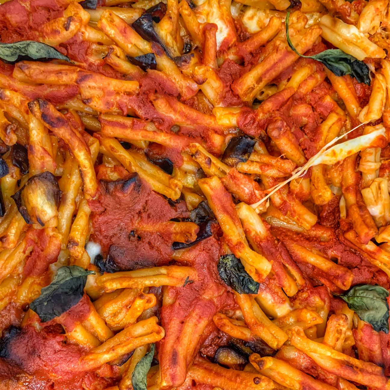 Casarecce alla siciliana in forno
