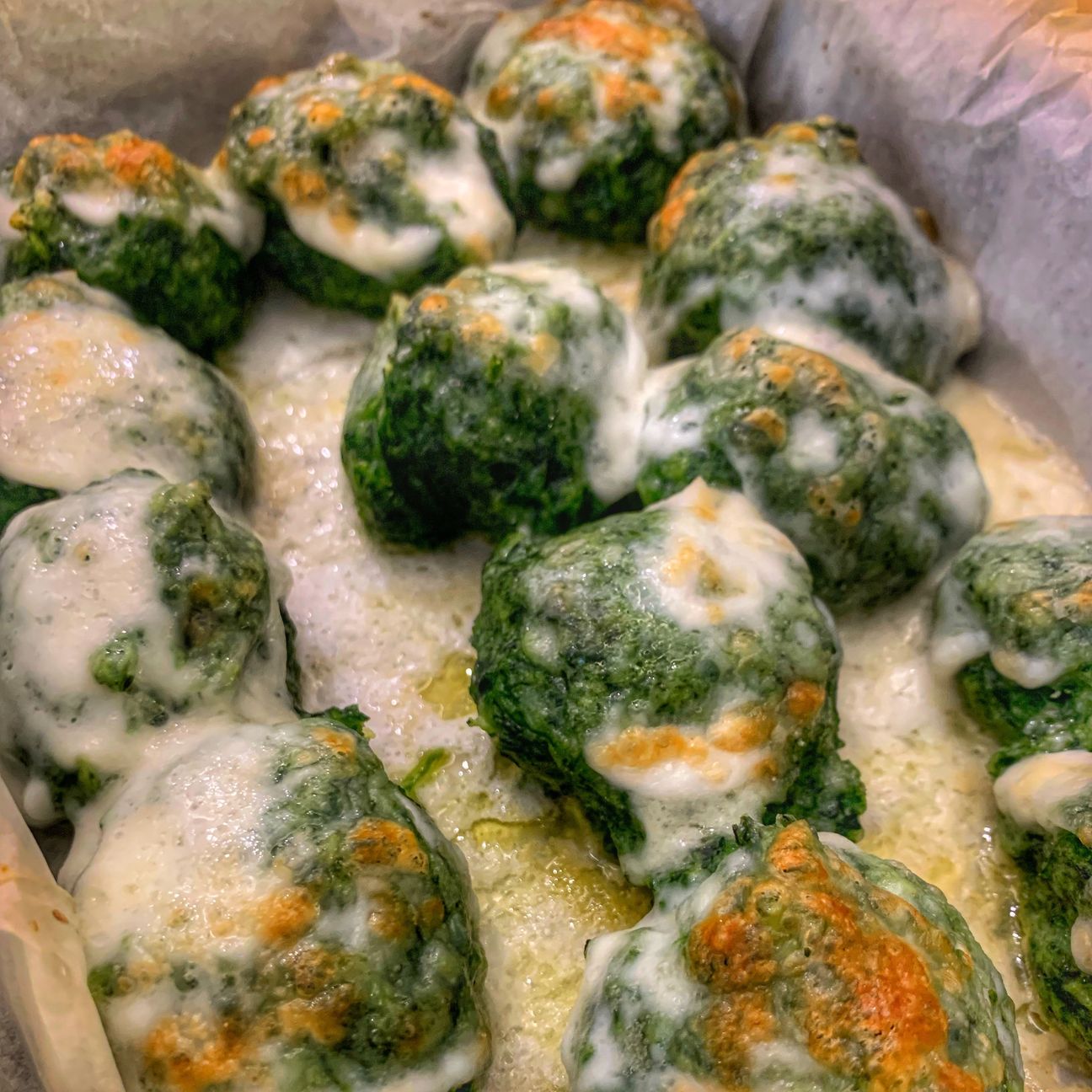 Polpette di spinaci