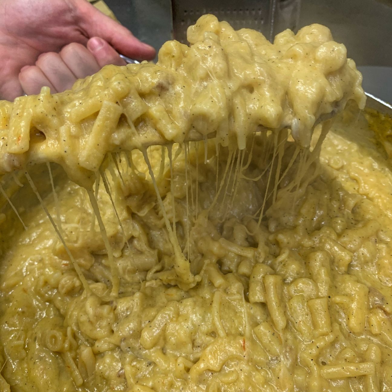 Pasta patate e provola