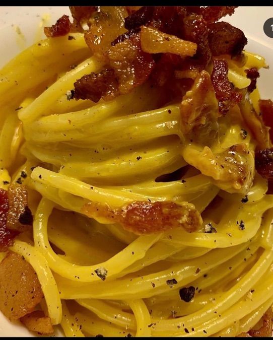 Carbonara fatta a opera d’arte #chefziopietro