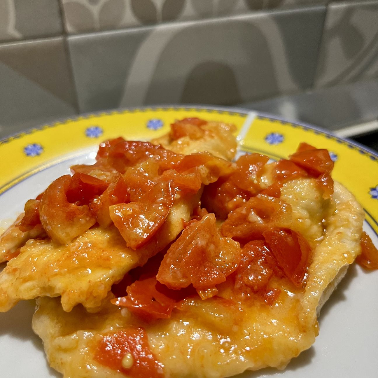 Petto di pollo alla napoletana
