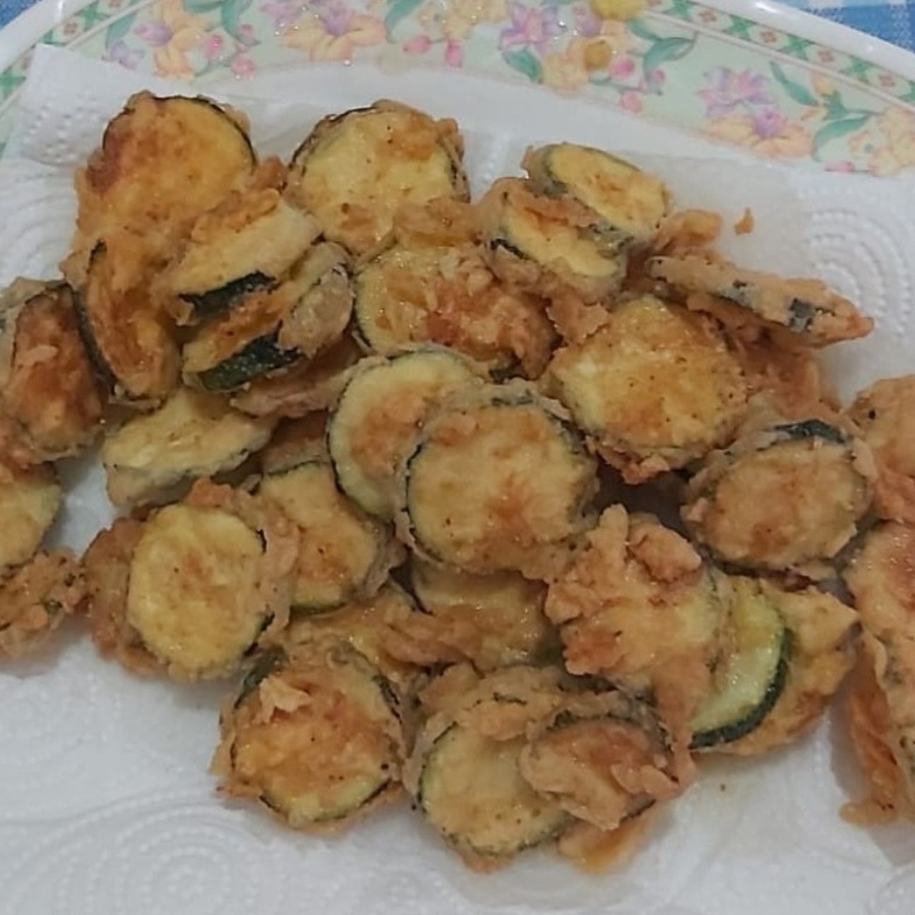 Zucchine impanate e fritte