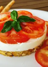 Ricetta La caprese si veste da cheesecake 