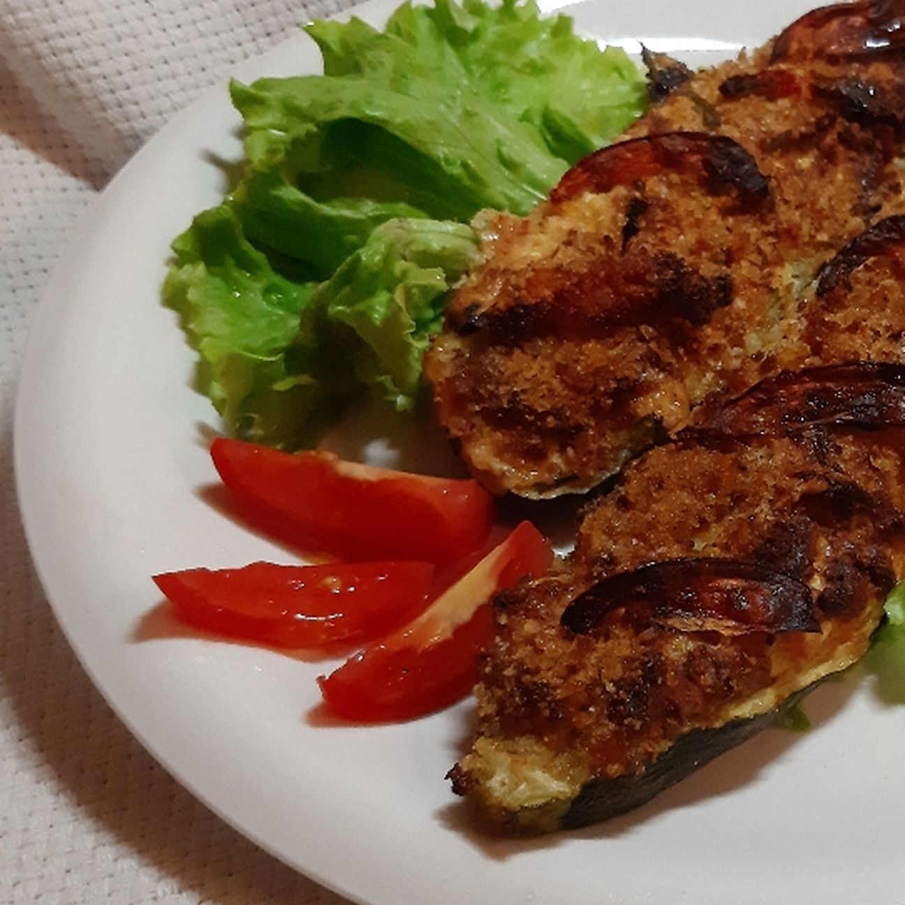 Zucchine ripiene di ricotta
