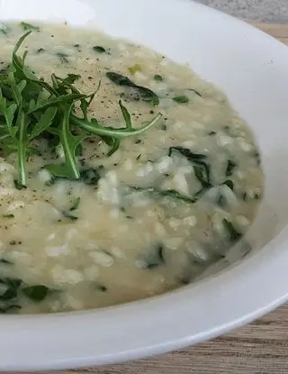 Ricetta Risotto taleggio e rucola di peppoalt