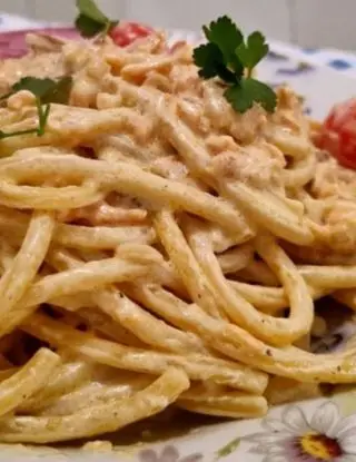 Ricetta Pasta cremosa al salmone. di righetti_claudia