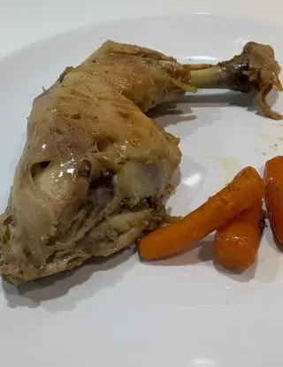 Ricetta Cosce di pollo e carote mignon alla birra di lorenza76