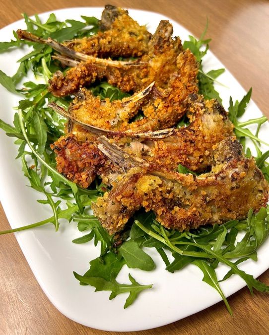 Costolette d’agnello panate 😋