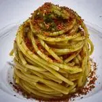 Ricetta Spaghetti al finocchietto selvatico e bottarga