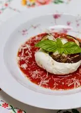 Ricetta Mozzarella ripiena di melanzane  alla parmigiana