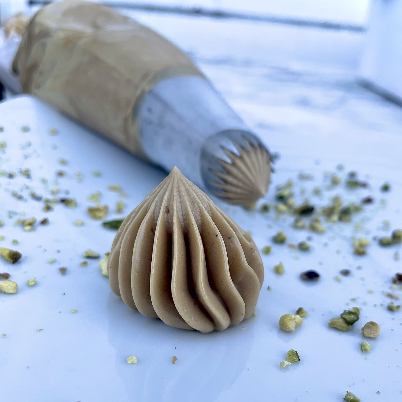 Ganache al pistacchio