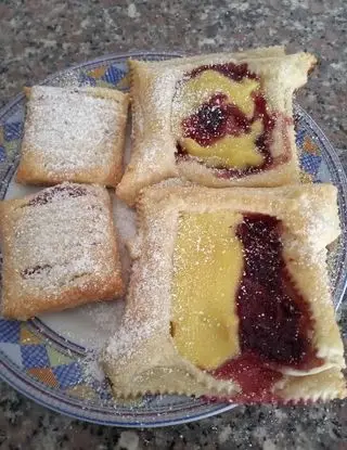Ricetta Saccottini e Danesi crema e amarena rapidi di Che_mangiamo_oggi