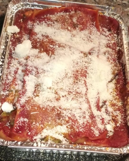 Parmisagna (parmigiana + lasagna)
