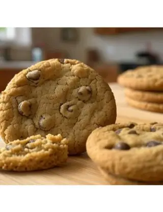 Ricetta Cookies nocciole e fondente di Che_mangiamo_oggi