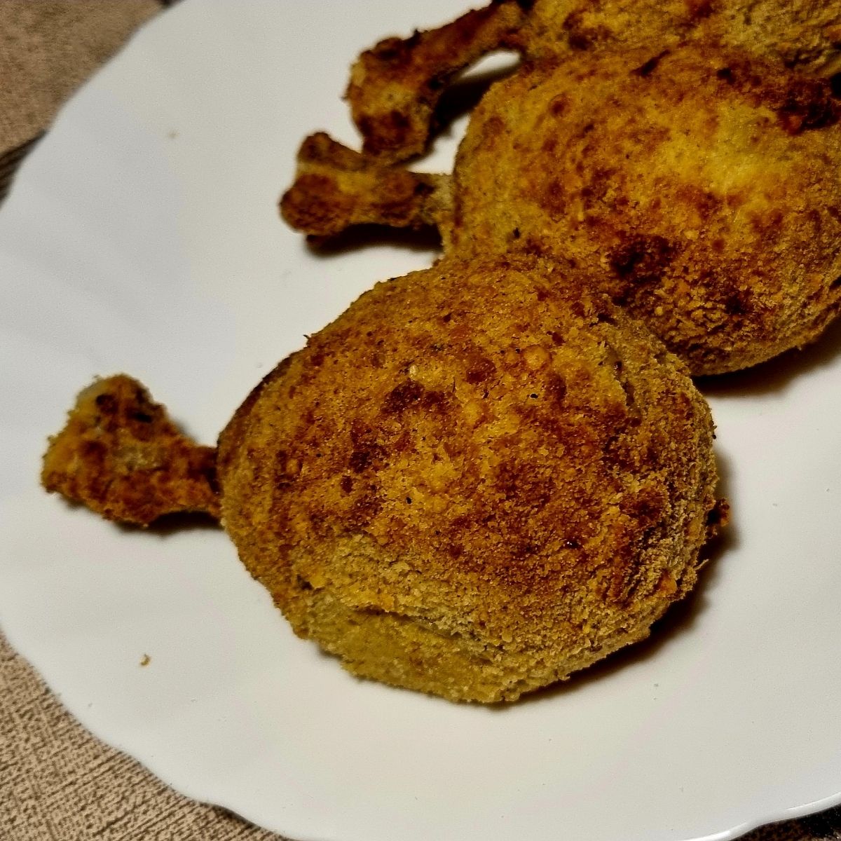 Finte cosce di pollo