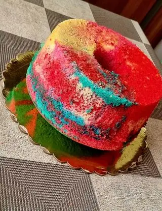 Ricetta Chiffon cake colorata di graziellaplataniacucinainsiemeame