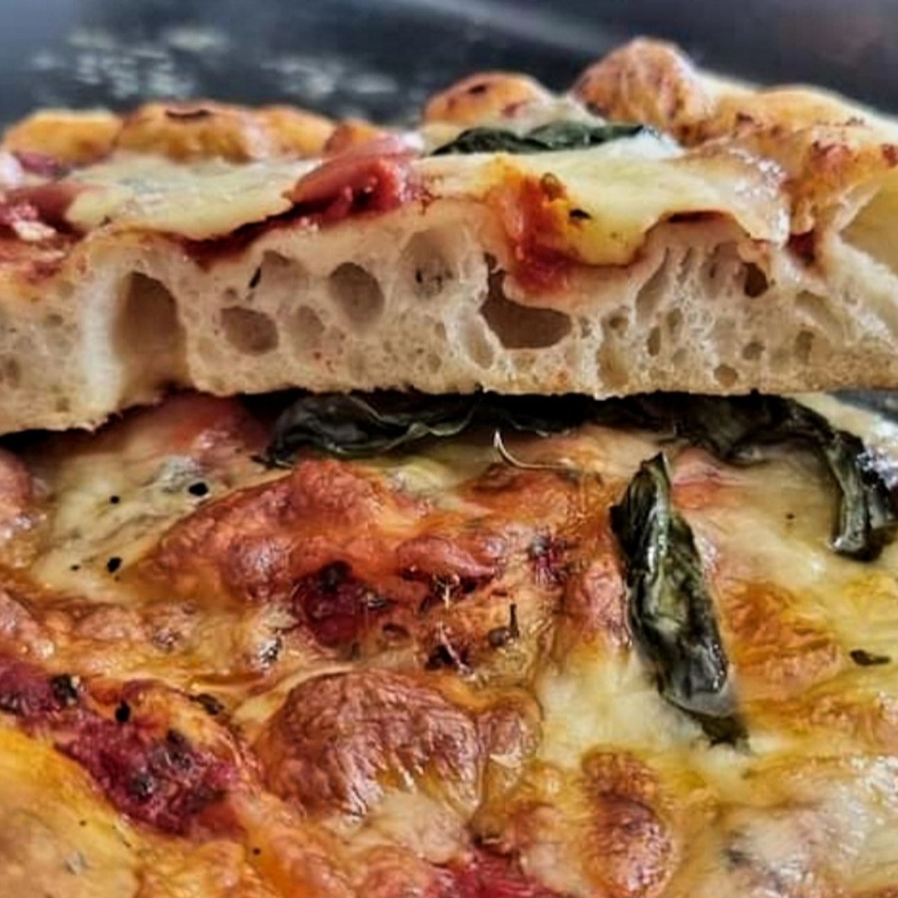 Pizza in teglia 48 ore di lievitazione
