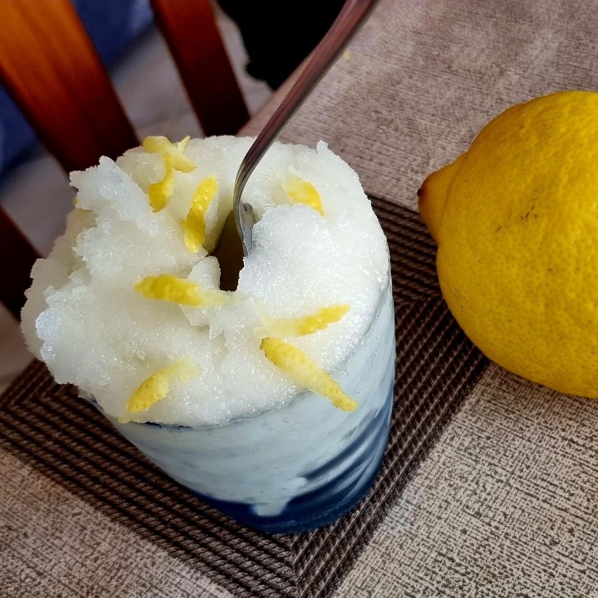 Granita al limone