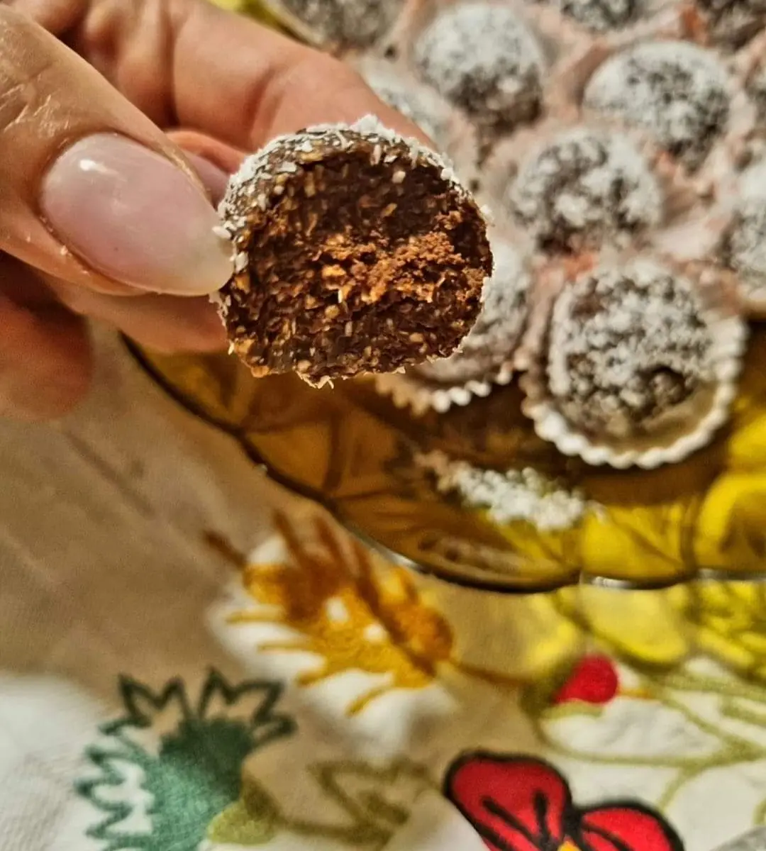 Ricetta Tartufini cioccolato e cocco di graziella31