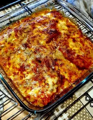 Ricetta Parmigiana di pollo e melanzane di graziella31