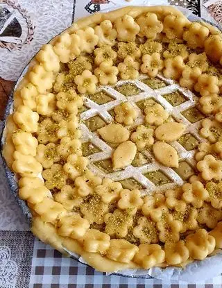 Ricetta Crostata con crema di pistacchio di graziellaplataniacucinainsiemeame