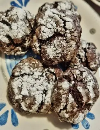 Ricetta Biscotti morbidi al cioccolato di graziellaplataniacucinainsiemeame