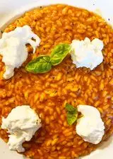 Ricetta Risotto 🍅Pomodoro emulsionato e stracciatella