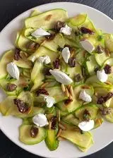 Ricetta Insalata di zucchine con formaggio di capra