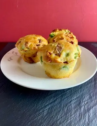 Ricetta Muffin salati con pancetta affumicata e fave. di michelacara5