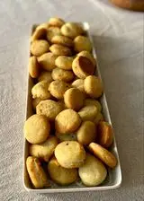 Ricetta Biscotti salati al rosmarino e parmigiano