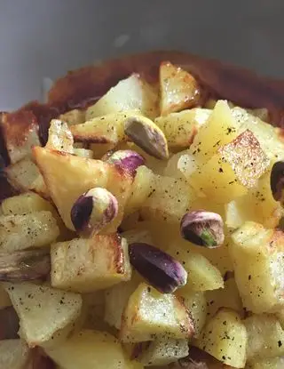 Ricetta Patate paprika e pistacchi di idacol