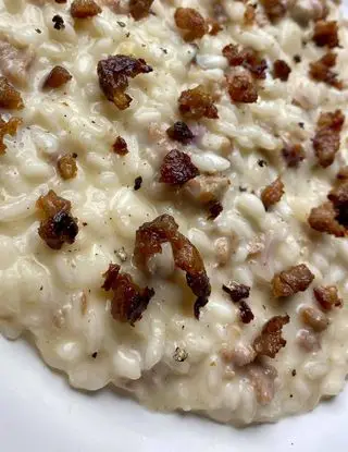 Ricetta Risotto salsiccia e taleggio di luana1