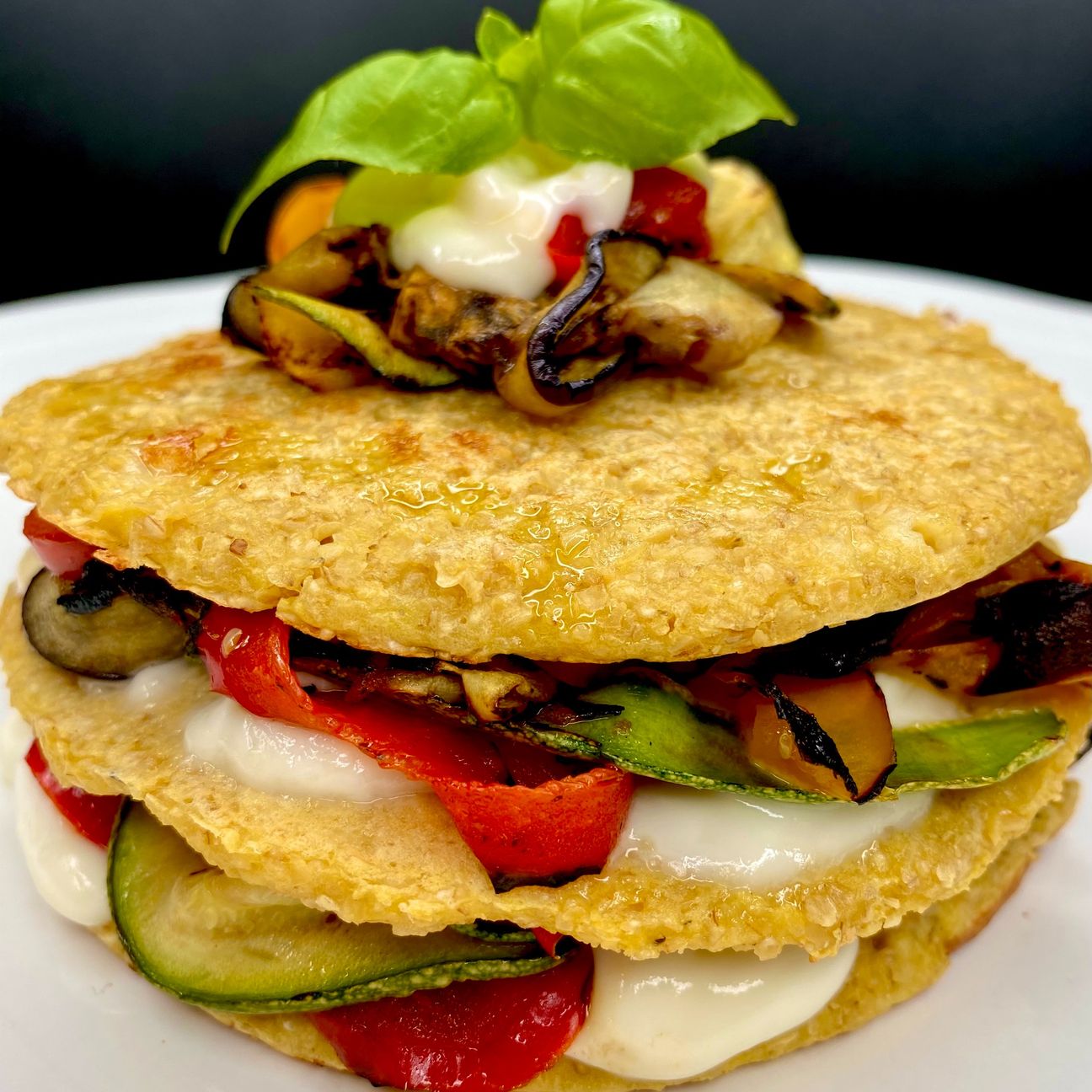 Fit pancakes salati
