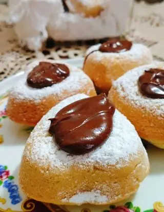 Ricetta Cuoricini di pasta frolla ripieni di cioccolata di serena.calendino