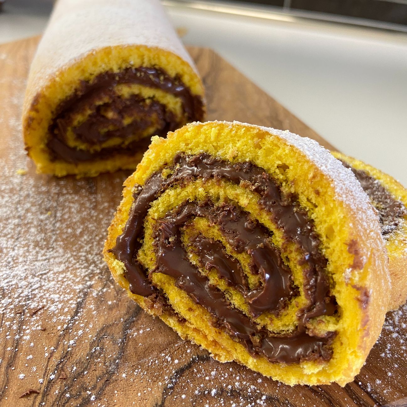 rotolo alla Nutella