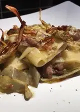 Ricetta Paccheri carciofi e salsiccia