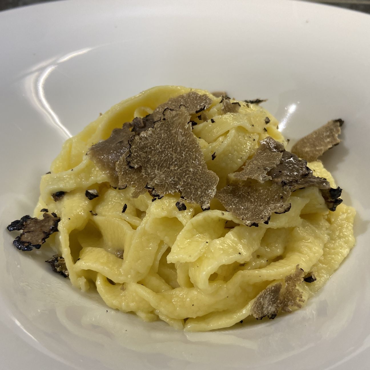 Pappardelle rustiche al tartufo nero