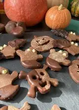 Ricetta Biscotti di Halloween 👻 di frolla al caco