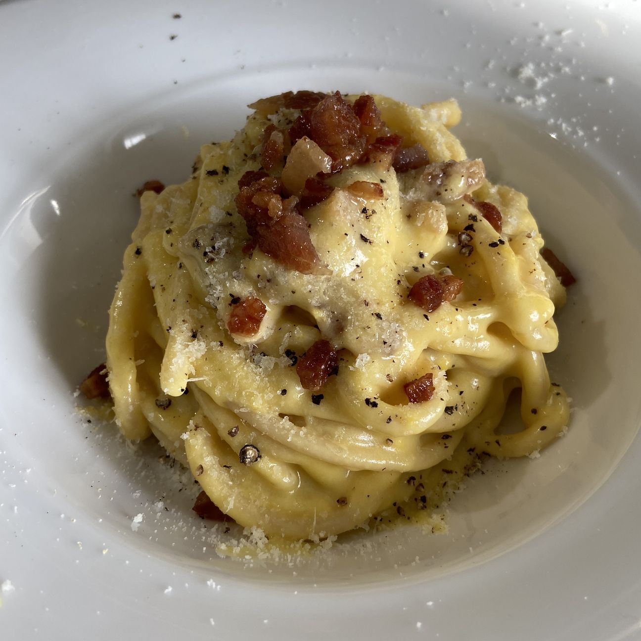 Pici alla carbonara
