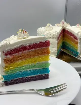Ricetta 🌈🦄Raimbow cake🌈🦄 di mastroiacovod