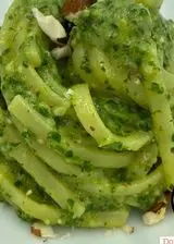 Ricetta linguine al pesto di cavolo riccio