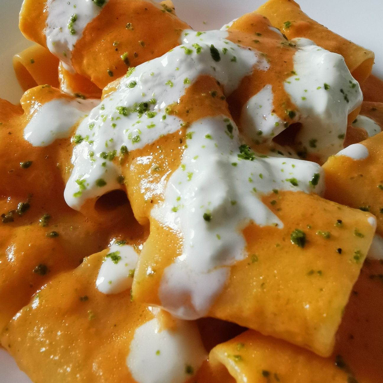 Paccheri con peperone affumicato